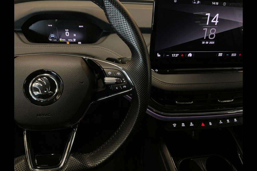 Škoda ENYAQ iV 60|TREKHAAK|VOLLEDER|STOEL-, STUURVERW.|ELEK. INTERIEUR|MEMORY|ACC|CARPLAY|CAMERA|NAVI|INCL. BTW|1e EIG.|NAP|