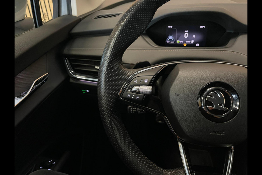 Škoda ENYAQ iV 60|TREKHAAK|VOLLEDER|STOEL-, STUURVERW.|ELEK. INTERIEUR|MEMORY|ACC|CARPLAY|CAMERA|NAVI|INCL. BTW|1e EIG.|NAP|