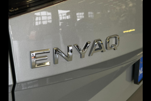 Škoda ENYAQ iV 60|TREKHAAK|VOLLEDER|STOEL-, STUURVERW.|ELEK. INTERIEUR|MEMORY|ACC|CARPLAY|CAMERA|NAVI|INCL. BTW|1e EIG.|NAP|