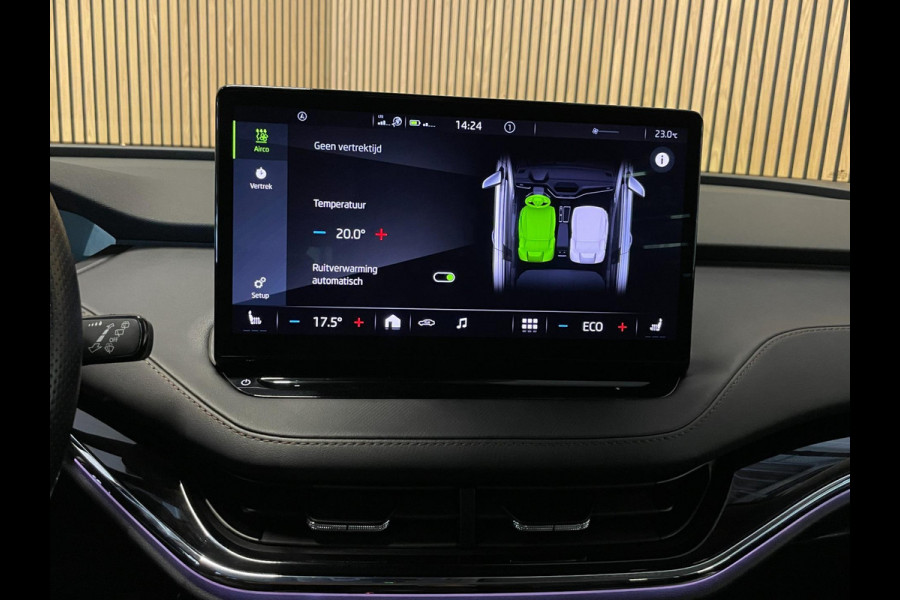 Škoda ENYAQ iV 60|TREKHAAK|VOLLEDER|STOEL-, STUURVERW.|ELEK. INTERIEUR|MEMORY|ACC|CARPLAY|CAMERA|NAVI|INCL. BTW|1e EIG.|NAP|