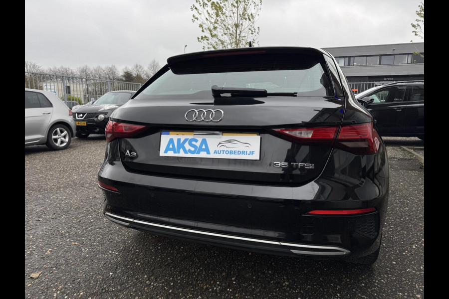 Audi A3 Sportback 150pk 35 TFSI Business edition S-Tronic Keyless LaneAssist CarPlay Navi Garantie
