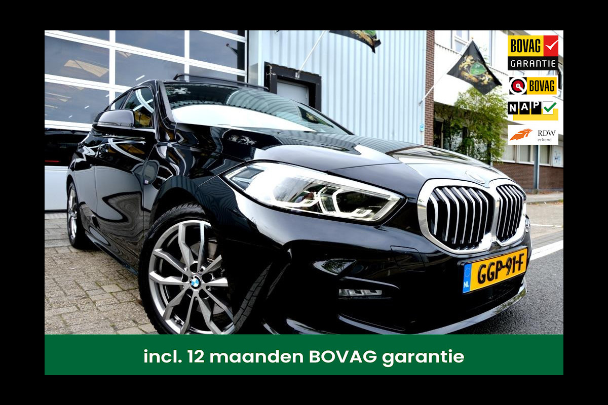BMW 1-serie 118i High Executive M-Sport LMV18/CAM/NAVI/PANO