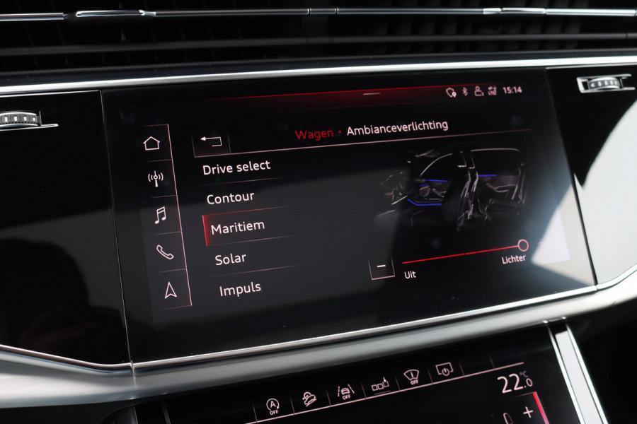 Audi Q8 50 TDI quattro S-Line | Luchtvering | S-Sportstoelen | Stoelventilatie | Bang & Olufsen | Adaptive Cruise Control | Memory | HUD | Surround Camera | Achterbank Verwarmd | Keyless |