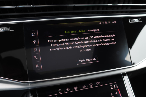 Audi Q8 50 TDI quattro S-Line | Luchtvering | S-Sportstoelen | Stoelventilatie | Bang & Olufsen | Adaptive Cruise Control | Memory | HUD | Surround Camera | Achterbank Verwarmd | Keyless |