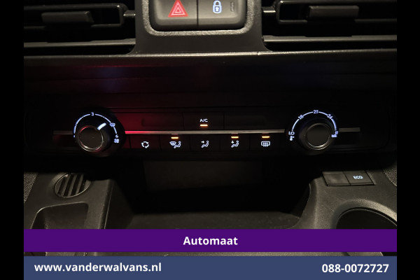 Peugeot Partner 1.5 BlueHDI 131pk Automaat L1H1 Inrichting Euro6 Airco | Apple Carplay | Android Auto | Cruisecontrol Parkeersensoren, Achterklep