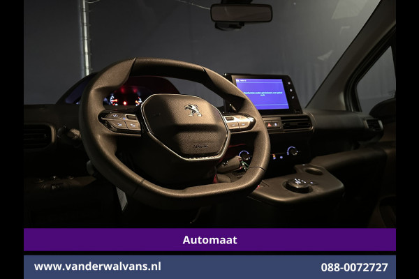 Peugeot Partner 1.5 BlueHDI 131pk Automaat L1H1 Inrichting Euro6 Airco | Apple Carplay | Android Auto | Cruisecontrol Parkeersensoren, Achterklep