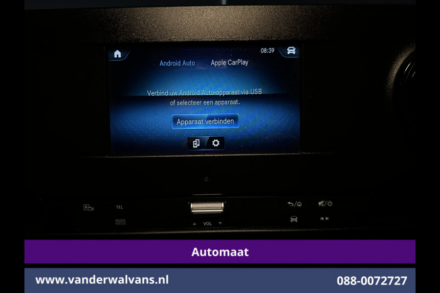 Mercedes-Benz Sprinter 317 CDI 170pk 9G-Tronic Automaat L2H2 Inrichting Euro6 Airco | Omvormer | Camera | Apple Carplay Android Auto, Cruisecontrol, Parkeersensoren, 3500kg trekvermogen