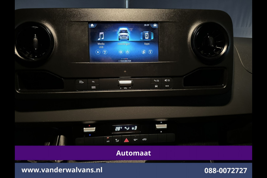 Mercedes-Benz Sprinter 317 CDI 170pk 9G-Tronic Automaat L2H2 Inrichting Euro6 Airco | Omvormer | Camera | Apple Carplay Android Auto, Cruisecontrol, Parkeersensoren, 3500kg trekvermogen