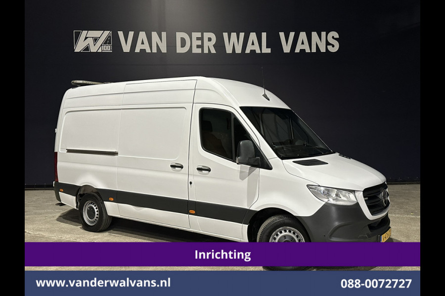 Mercedes-Benz Sprinter 316 CDI 164pk 3500kg Trekhaak L2H2 Inrichting Euro6 Airco | Trilplaatlift | Omvormer | Camera Apple Carplay, Android Auto, Cruisecontrol, Parkeersensoren