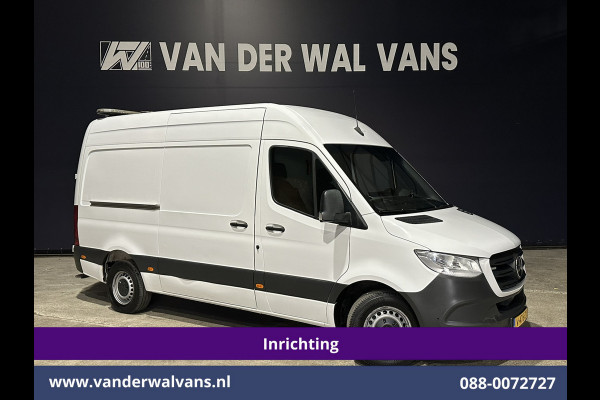 Mercedes-Benz Sprinter 316 CDI 164pk 3500kg Trekhaak L2H2 Inrichting Euro6 Airco | Trilplaatlift | Omvormer | Camera Apple Carplay, Android Auto, Cruisecontrol, Parkeersensoren