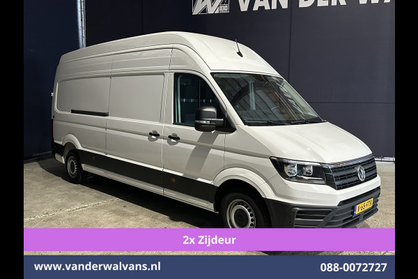 Volkswagen Crafter 2.0 TDI 140pk L4H4 L3H3 Euro6 # Airco | 2x Zijdeur | Camera | Apple Carplay android auto, bijrijdersbank, 270 gr. achterdeuren, 3000kg trekvermogen