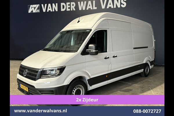 Volkswagen Crafter 2.0 TDI 140pk L4H4 L3H3 Euro6 # Airco | 2x Zijdeur | Camera | Apple Carplay android auto, bijrijdersbank, 270 gr. achterdeuren, 3000kg trekvermogen