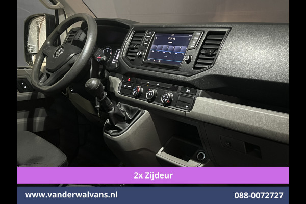 Volkswagen Crafter 2.0 TDI 140pk L4H4 L3H3 Euro6 # Airco | 2x Zijdeur | Camera | Apple Carplay android auto, bijrijdersbank, 270 gr. achterdeuren, 3000kg trekvermogen
