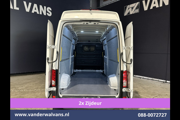 Volkswagen Crafter 2.0 TDI 140pk L4H4 L3H3 Euro6 # Airco | 2x Zijdeur | Camera | Apple Carplay android auto, bijrijdersbank, 270 gr. achterdeuren, 3000kg trekvermogen