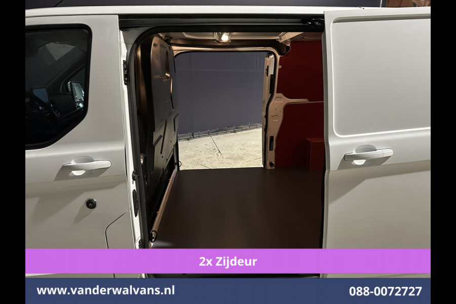 Ford Transit Custom 2.0 TDCI 170pk L2H1 Euro6 Airco | 2x zijdeur | Camera | Navigatie | Apple Carplay | LED | 2800kg Trekhaak Cruisecontrol, Stoelverwarming, Verwarmde voorruit, Parkeersensoren, Bijrijdersbank