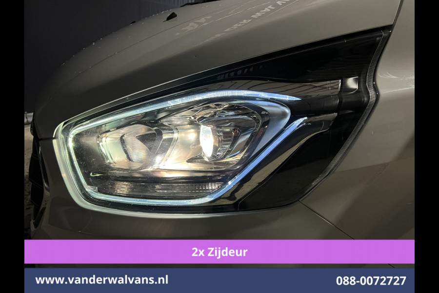 Ford Transit Custom 2.0 TDCI 170pk L2H1 Euro6 Airco | 2x zijdeur | Camera | Navigatie | Apple Carplay | LED | 2800kg Trekhaak Cruisecontrol, Stoelverwarming, Verwarmde voorruit, Parkeersensoren, Bijrijdersbank