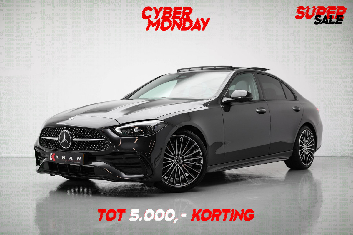 Mercedes-Benz C-Klasse 180 AMG Line |Pano|Burmester|Memory|360 Camera|
