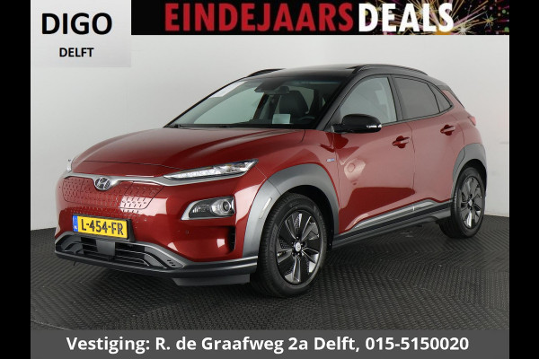 Hyundai Kona EV Fashion Design 64 kWh Two-Tone 400 km actieradius | ACCU 100% | Navigatie | Schuif-/Kanteldak | Leder |