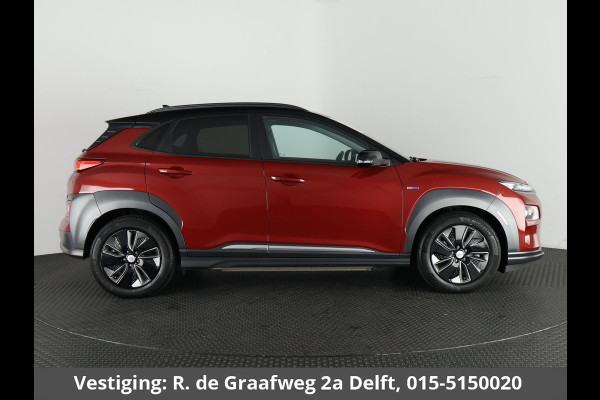 Hyundai Kona EV Fashion Design 64 kWh Two-Tone 400 km actieradius | ACCU 100% | Navigatie | Schuif-/Kanteldak | Leder |