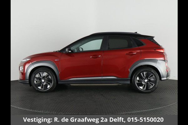 Hyundai Kona EV Fashion Design 64 kWh Two-Tone 400 km actieradius | ACCU 100% | Navigatie | Schuif-/Kanteldak | Leder |