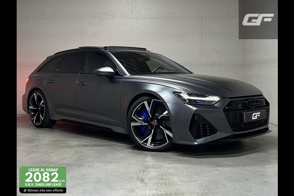 Audi RS6 Avant 4.0 TFSI Quattro Matgrijs Dynamic+ B&O 600PK