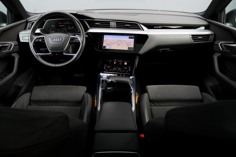 Audi e-tron Sportback 50 quattro S edition 71 kWh | Luchtvering | Panoramadak | Adaptieve Cruise Control | Camera | Memory | Matrix-LED | Stoelverwarming | Keyless Entry | Audi Sound System |