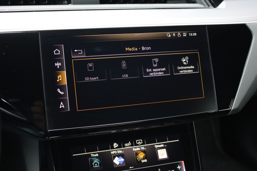 Audi e-tron Sportback 50 quattro S edition 71 kWh | Luchtvering | Panoramadak | Adaptieve Cruise Control | Camera | Memory | Matrix-LED | Stoelverwarming | Keyless Entry | Audi Sound System |