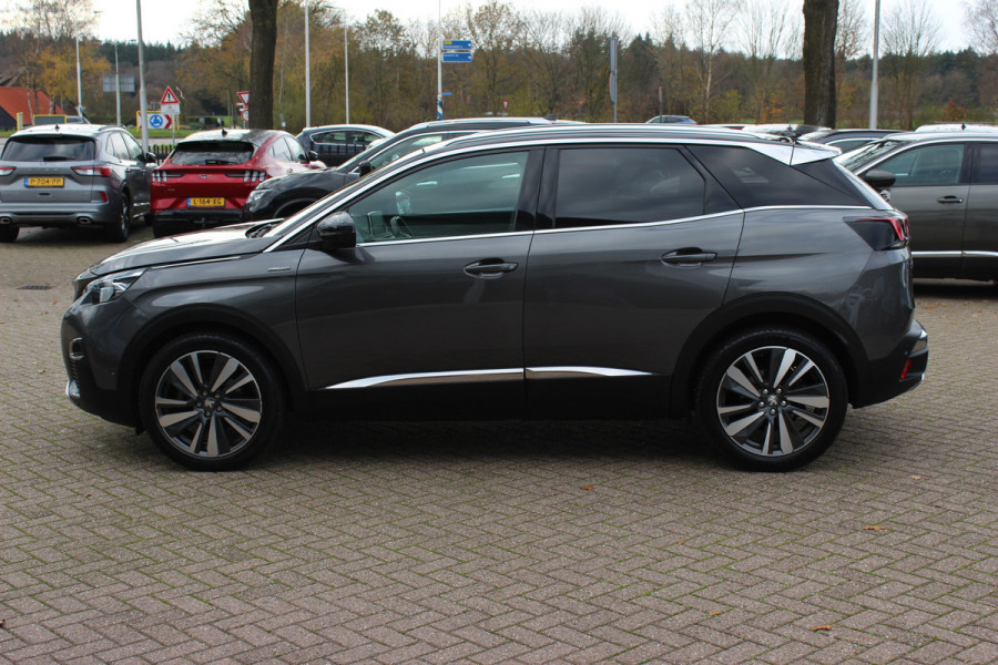 Peugeot 3008 1.2 PureTech GT Line Avantage / Trekhaak / Camera / Navigatie / 19'' / Half leder / CarPlay / Keyless / Cruise Control