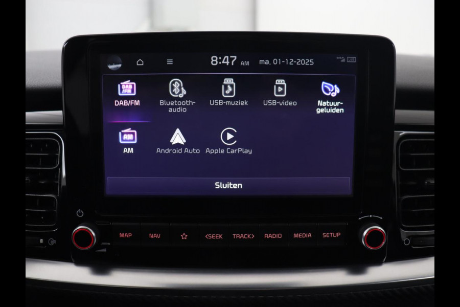 Kia Stonic 1.0 T-GDi MHEV GT-Line | 38.500km NAP | Stoelverwarming | Camera | Carplay | Adaptive cruise | Half leder | Stuurverwarming | Navigatie | Full LED | Keyless | Parkeerhulp | Climate control