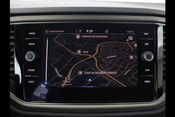 Volkswagen T-Roc 1.0 TSI Style | Camera | Carplay | Climate control | Full LED | Navigatie | Adaptive cruise | Parkeerhulp | 18'' | Bluetooth
