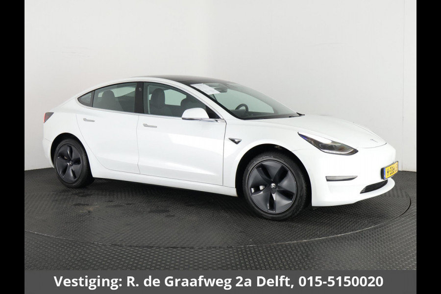 Tesla Model 3 Standard RWD Plus 60 kWh + FSD systeem | Navigatie | Panoramadak |
