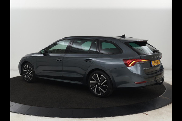 Škoda Octavia 1.0 e-TSI Sport | Trekhaak | Carplay | Navigatie | Sportstoelen | Full LED | 18'' | Parkeerhulp | Sfeerverlichting | Cruise control | Climate control | Bluetooth