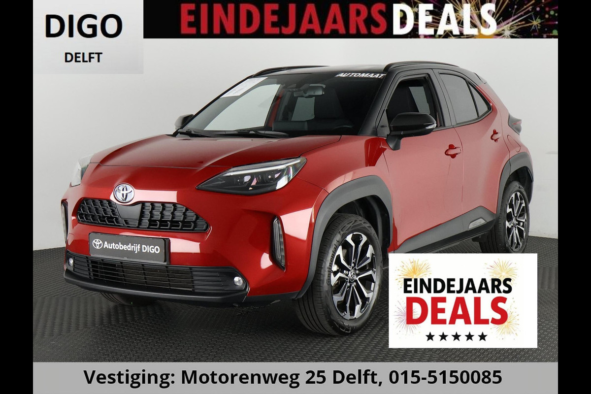 Toyota Yaris Cross 1.5 HYBRID DYNAMIC BI-TONE AUTOMAAT CARPLAY NAVIGATIE. CAMERA .COMPLEET. GARANTIE TOT 5- 2033!