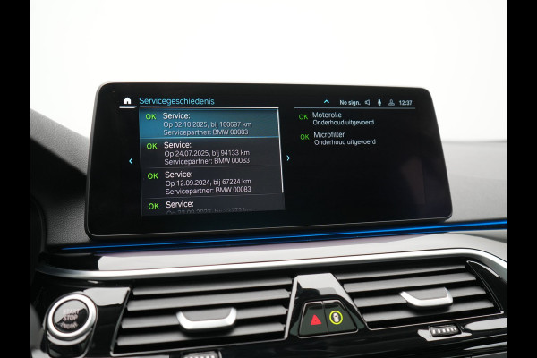 BMW 5 Serie Touring 530e Sportline Plug In Hybrid 293pk Dealer O.H. PHEV | Panodak | Head Up | Adaptive Cruise | Laser LED | Lederen Sportstoelen Verwarmd | Apple Carplay | Sfeerverlichting | Navigatie | Virtual | Keyless | Blis | DAB |