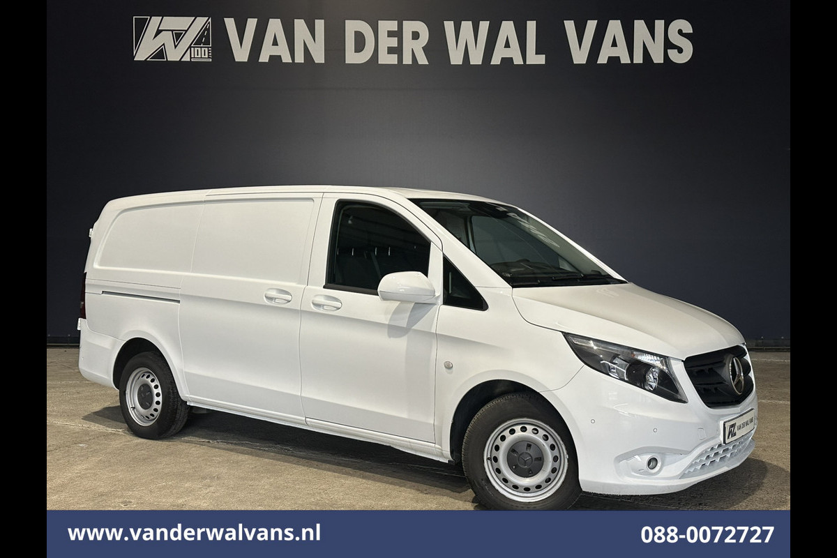 Mercedes-Benz Vito 114 CDI 136pk L2H1 Euro6 Airco | Camera | Navigatie | Cruisecontrol | Apple Carplay | Parkeersensoren Android Auto, Bijrijdersbank