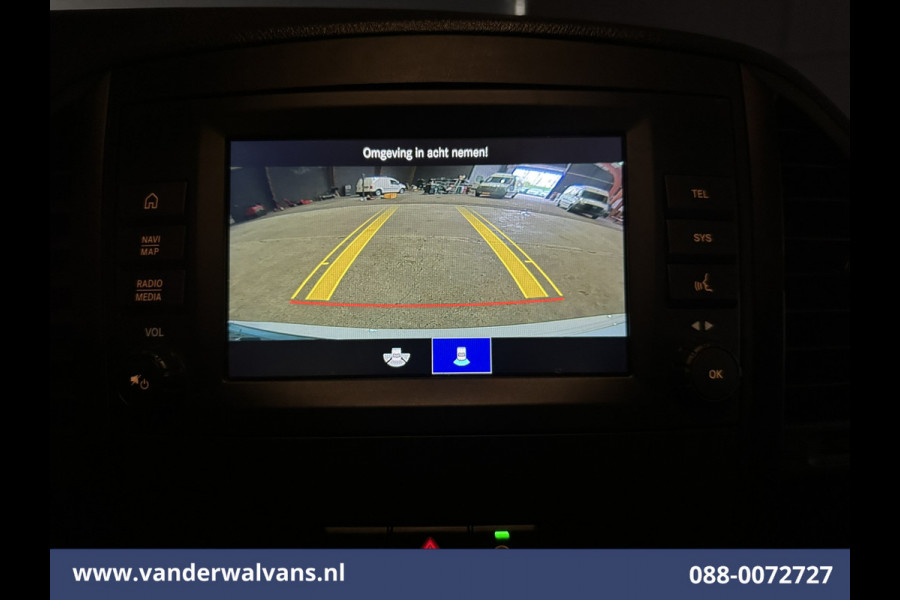 Mercedes-Benz Vito 114 CDI 136pk L2H1 Euro6 Airco | Camera | Navigatie | Cruisecontrol | Apple Carplay | Parkeersensoren Android Auto, Bijrijdersbank