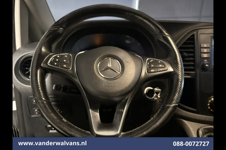 Mercedes-Benz Vito 114 CDI 136pk L2H1 Euro6 Airco | Camera | Navigatie | Cruisecontrol | Apple Carplay | Parkeersensoren Android Auto, Bijrijdersbank