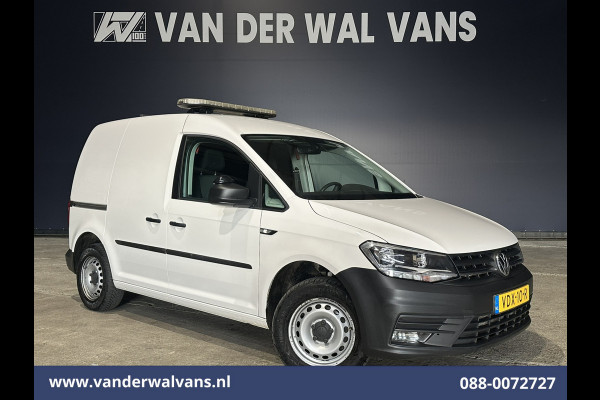 Volkswagen Caddy 2.0 TDI 102pk L1H1 Euro6 Airco | LED | Cruisecontrol | 1500kg Trekhaak Parkeersensoren, Zijdeur
