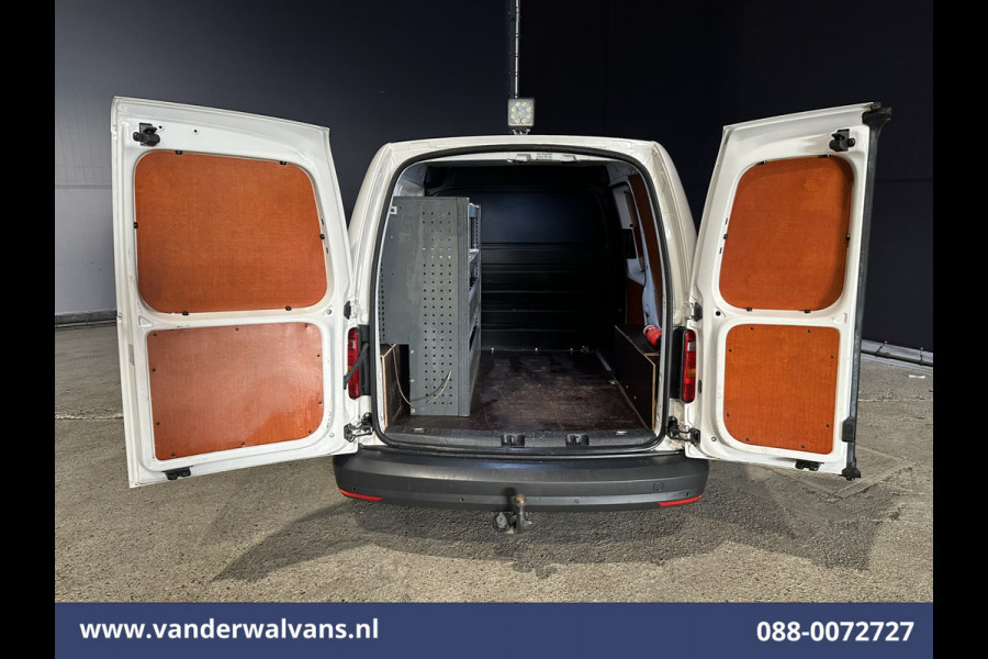 Volkswagen Caddy 2.0 TDI 102pk L1H1 Euro6 Airco | LED | Cruisecontrol | 1500kg Trekhaak Parkeersensoren, Zijdeur