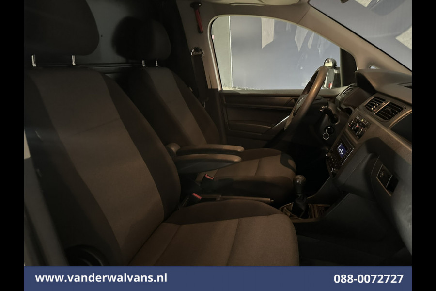 Volkswagen Caddy 2.0 TDI 102pk L1H1 Euro6 Airco | LED | Cruisecontrol | 1500kg Trekhaak Parkeersensoren, Zijdeur