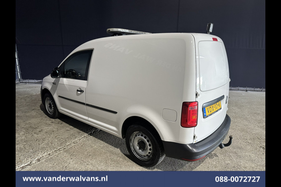 Volkswagen Caddy 2.0 TDI 102pk L1H1 Euro6 Airco | LED | Cruisecontrol | 1500kg Trekhaak Parkeersensoren, Zijdeur