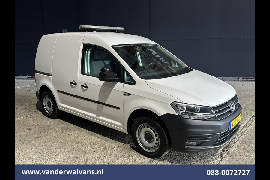 Volkswagen Caddy 2.0 TDI 102pk L1H1 Euro6 Airco | LED | Cruisecontrol | 1500kg Trekhaak Parkeersensoren, Zijdeur