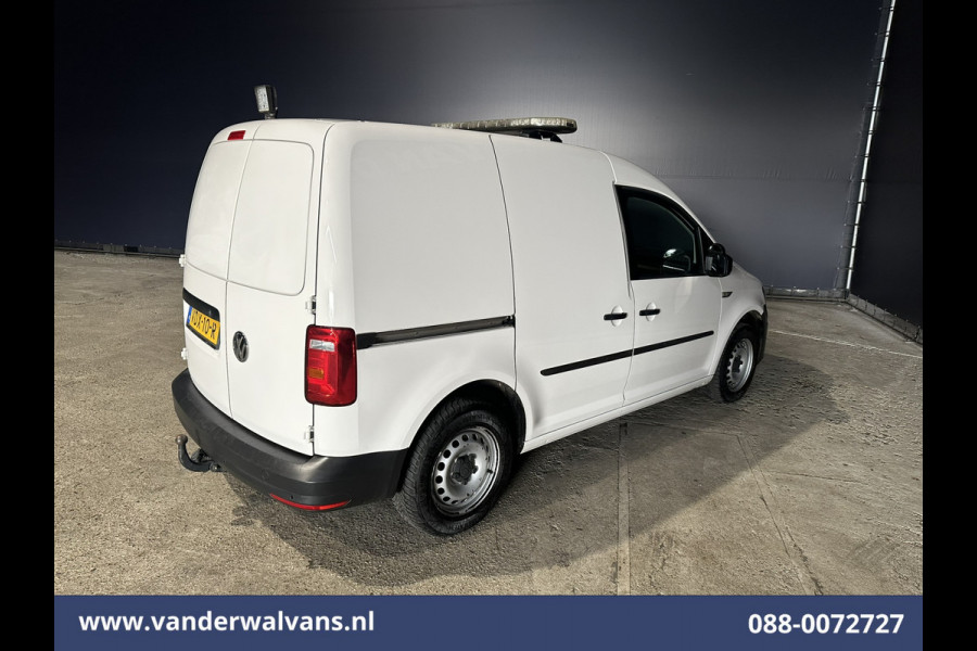 Volkswagen Caddy 2.0 TDI 102pk L1H1 Euro6 Airco | LED | Cruisecontrol | 1500kg Trekhaak Parkeersensoren, Zijdeur