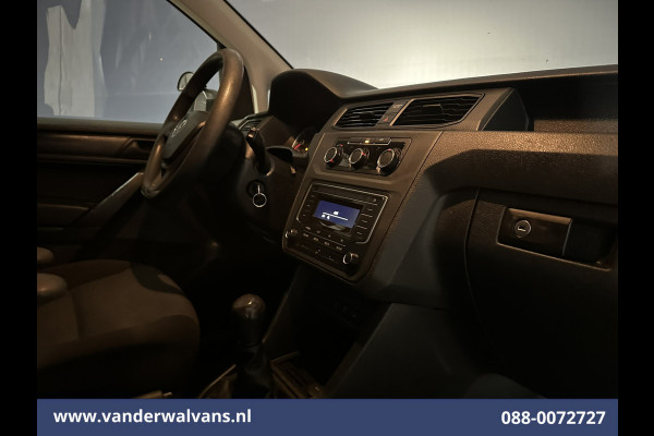 Volkswagen Caddy 2.0 TDI 102pk L1H1 Euro6 Airco | LED | Cruisecontrol | 1500kg Trekhaak Parkeersensoren, Zijdeur