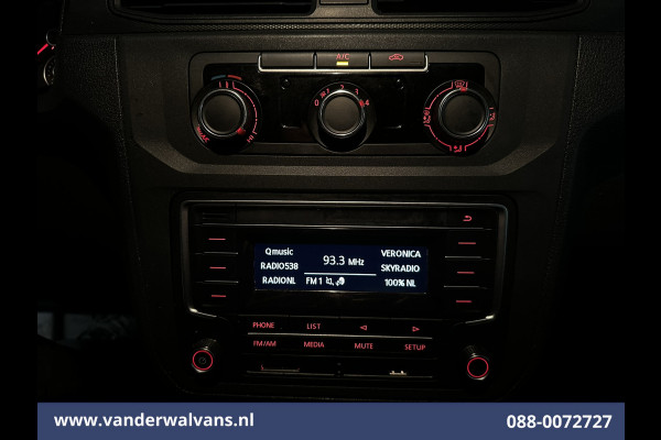 Volkswagen Caddy 2.0 TDI 102pk L1H1 Euro6 Airco | LED | Cruisecontrol | 1500kg Trekhaak Parkeersensoren, Zijdeur