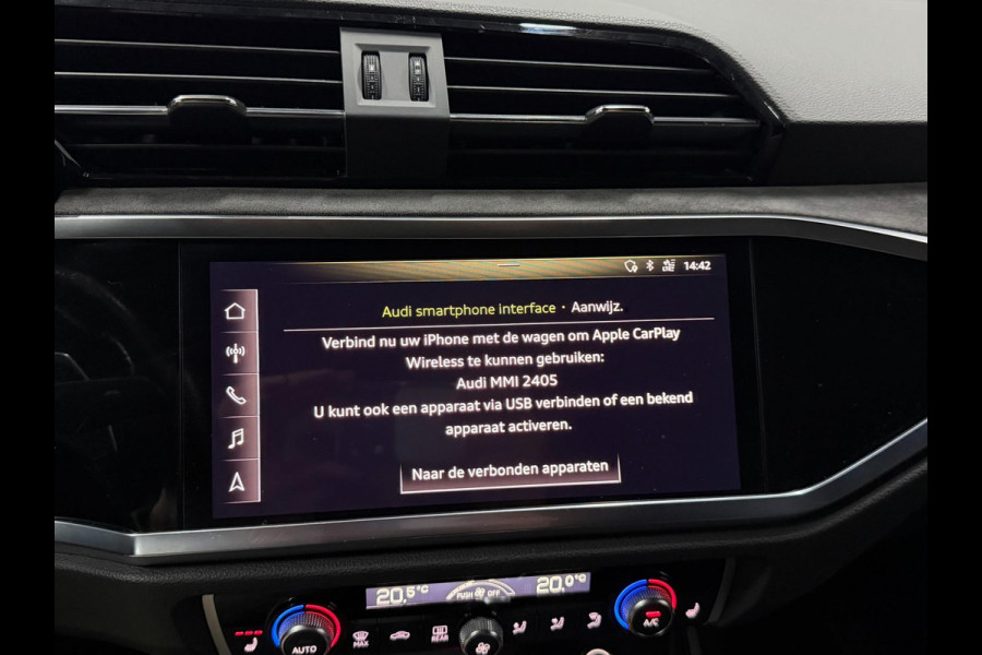 Audi RSQ3 Sportback 2.5 TFSI Quattro 400PK BTW!/MATRIX/VIRTUAL/PANO/LEER+S.VERWARMING/B&O/21"LMV/360/LINE/ACC/ECC/12 MDN GARANTIE!