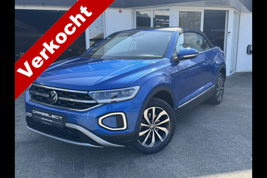 Volkswagen T-Roc Cabrio 1.5 TSI, Stuurverwarming, Trekh, ACC, DAB-tuner, windscherm, Face Lift model. . Een proefrit levert het bewijs. Neem contact op en we maken een afspraak!