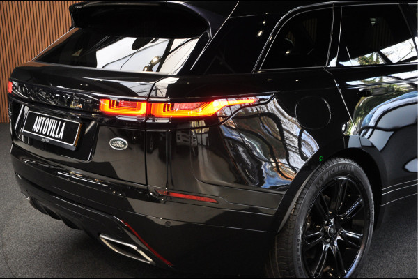 Land Rover Range Rover Velar 2.0 P300 Turbo AWD R-Dynamic SE Navi Leer Panoramadak PDC Meridian soundsysteem lektr. bedienbaar achterklep Climate Zwart hemelbekleding LM velgen
