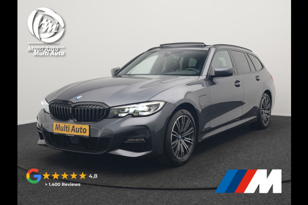 BMW 3 Serie Touring 320e M Sport Plug In Hybrid 204pk Dealer O.H. PHEV | Trekhaak Af Fabriek | Panodak | Adaptive Cruise | Alcantara Sportstoelen |  18"L.M | Apple Carplay | Keyless | Navigatie | Sfeerverlichting | Virtual | DAB |