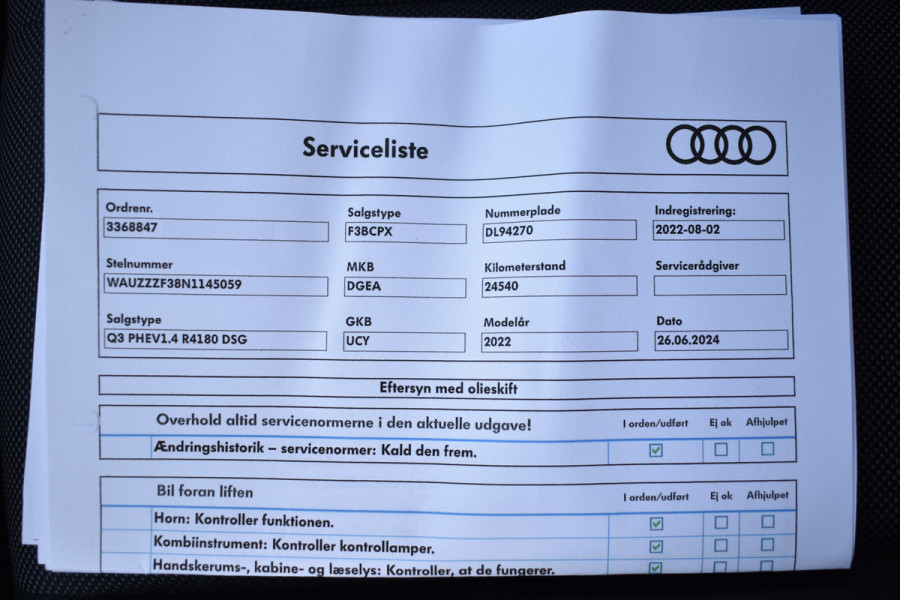Audi Q3 45 TFSIe 245PK S-TRONIC S-LINE HYBRID VIRTUAL/PDC/CARPLAY